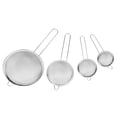 thumbnail image 3 of Baking Flour Sifter,4pcs Kitchen Stainless Steel Flour Strainer Flour Sifter Performance Driven, 3 of 7