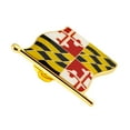 thumbnail image 2 of PinMart Maryland US State Flag MD Enamel Unisex Button Pins - 50 Pack, 2 of 3
