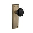 thumbnail image 5 of Nostalgic Warehouse Black Porcelain Door Knob with New York Plate, 5 of 7