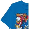 thumbnail image 6 of SEGA Boys Sonic The Hedgehog Shirt - Featuring Sonic, Tails, and Knuckles - The Hedgehog Trio - Official T-Shirt, 6 of 7