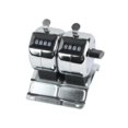 thumbnail image 1 of yuksok Desktop Tally Counter with Base Mount Manual Handheld Multiple Units Mechanical Counter for People Inventory 2 Unit, 1 of 9