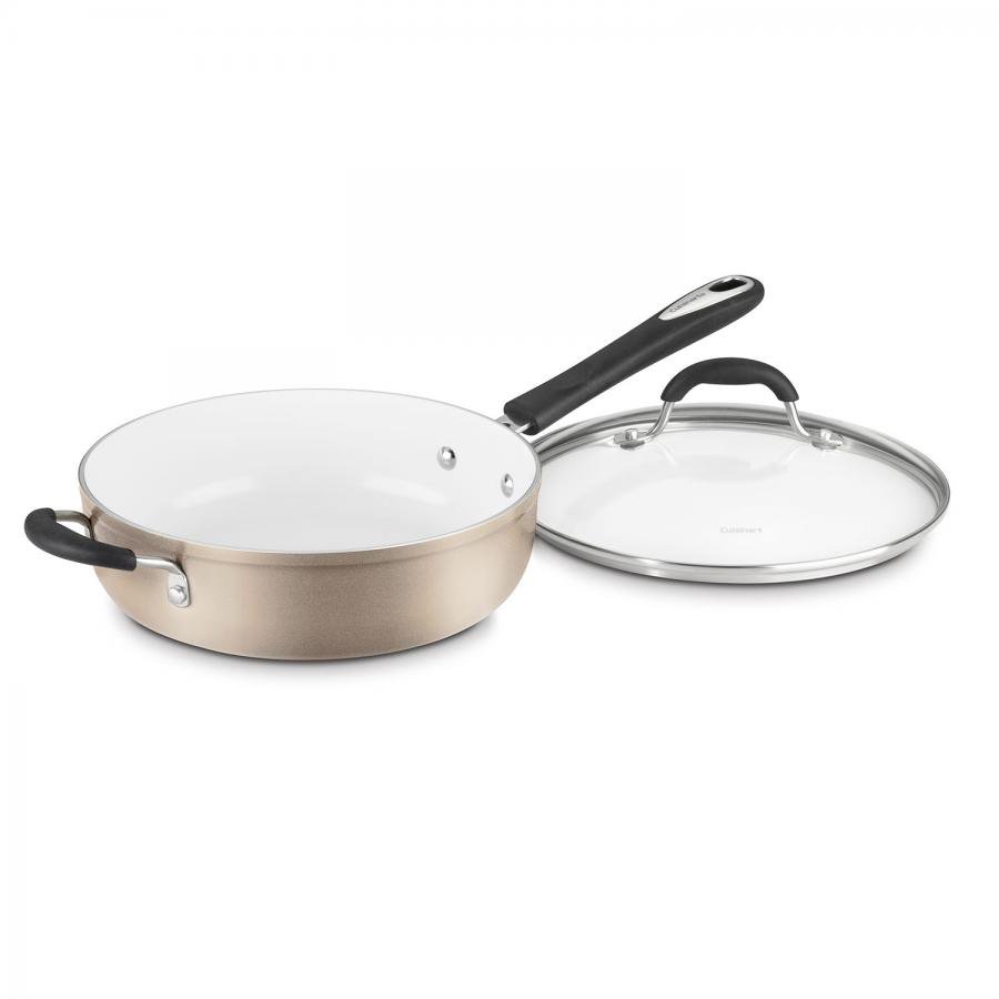 Cuisinart Elements NonStick 5.5 Qt. Sauté Pan W/ Helper & Cover