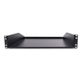 thumbnail image 2 of StarTech.com 2U Fixed Server Rack Mount Shelf, 22 Po Deep Steel Universal Cantilever Tray for 19 Pouces AV/Data/Network Equipment Rack with Cage Nuts & Screws, 125lbs Weight Capacity, 18 Pouces Deep 2U Network Rack Shelf (CABSHELFHD) - Étagère de Rack - Noir - 2U - 19 Pouces - pour P/N : RK12OD2, RK2537BKM, RK3236BKF, RK4236BKB, R, 2 of 9