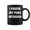 Black, variant on I Prefer My Puns Intended V3 Coffee Mugs