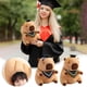 thumbnail image 1 of Peluche de graduación de capibara | Almohada de peluche suave y agradable para la piel | Linda muñeca pez globo | 30/40CM | Bata y gorra con cuello en V | Regalo conmemorativo único para niños y, 1 of 4