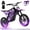 Purple, variant on Electric Dirt Bike for Kids, YKJS Electric Motorcycle with 15.5MPH Max Speed, Electric Bike for Kids, Kids Electric Dirt Bike with 23.6 Miles Max Range, Kids Electric Motorcycle with 500W Motor