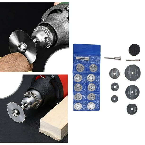 Sierra Circular De Mano 10 Discos Diamante 22mm Para Taladro - Corte Preciso En Madera, Metal, Cerámica Mini Taladro