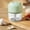 Mint Green, variant on Garlic Press,Garlic Chopper Small Veggie Chopper Portable Onion Chopper | Miini Kitchen Food Processor Removable Design Vegetables Chopper Versatile Meat Tool For Kitchen