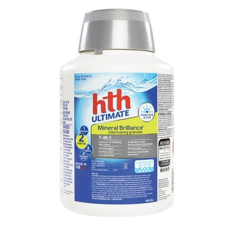 hth Ultimate Mineral Brilliance Chlorinating Granules 7-IN-1, 5 lbs - Walmart.com