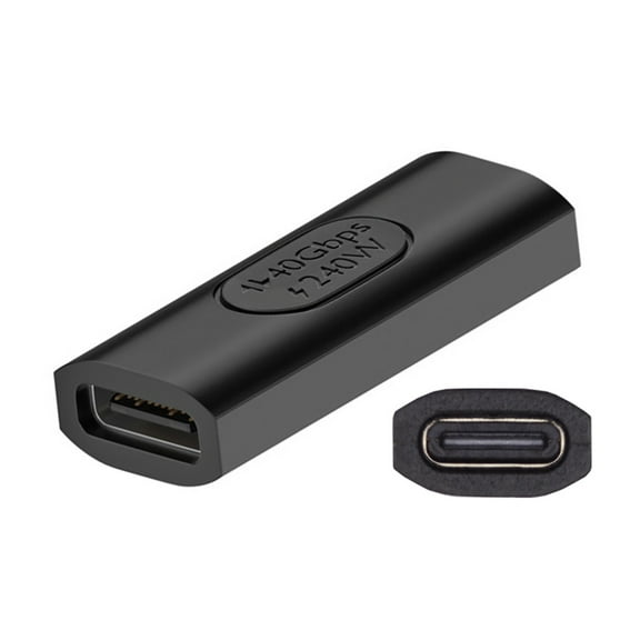CY USB4 Type C Female to Female Extension 240W Power 40Gbps Data 8K Video Extender Adapter for NS Phone Laptop