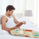 thumbnail image 5 of Balery Vintage Bowling Pantalones de pijama para hombre, pijama ultraligero, pantalón de descanso-Medium, 5 of 6
