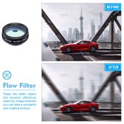 APEXEL 10 in 1 Mobile phone Lens Kit 22X Telephoto Fisheye lens Wide Angle Macro Lens+CPL Star Flow Filters for all smartphones