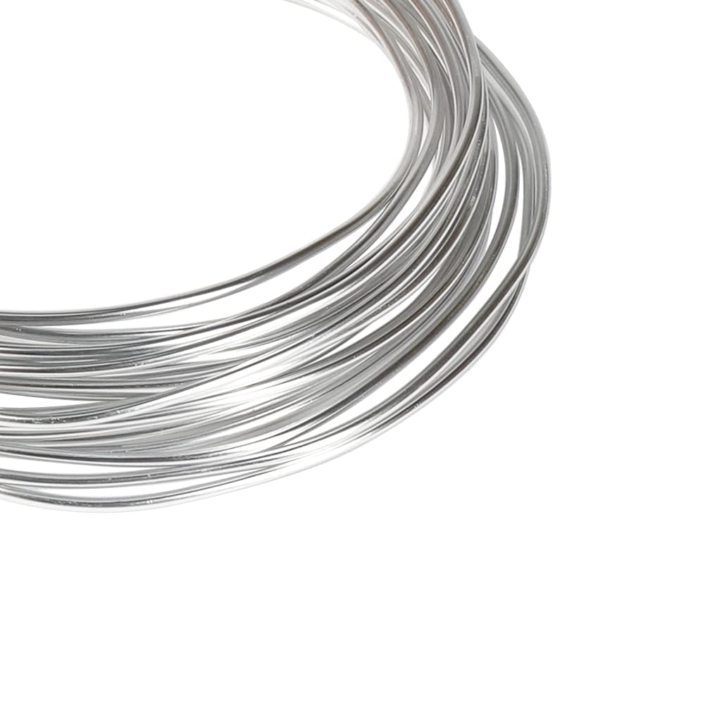 HRX 3mm Aluminum Wire, 50 Feet Bendable Metel Wire, Metal Craft Wire for  Sculpting, Armature, Jewelry Making, Molding, Wire Weaving and Wrapping