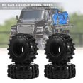 thumbnail image 4 of 4 Piezas NeumáTicos Grandes de Goma de 150MM 2,2 para Coche Trepador de Control Remoto 1/10 Axial Wraith SCX10 Capra Traxxas TRX4 TRX6 D90, 4 of 9