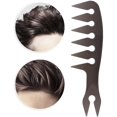 thumbnail image 3 of Peine para el Cabello con Aceite, 6 Tipos, Peine Portátil de Peluquería para Hombres, Peine de Peinado con Mango, 3 of 4