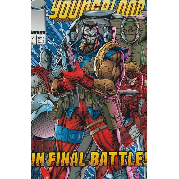 Youngblood #4 VF ; Image Comic Book
