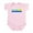 Petal Pink, variant on CafePress - Malibu, California Infant Bodysuit - Baby Light Bodysuit, Size Newborn - 24 Months