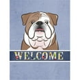 thumbnail image 1 of Bouledogue Anglais Drapeau de Bienvenue Taille de Jardin, 1 of 1