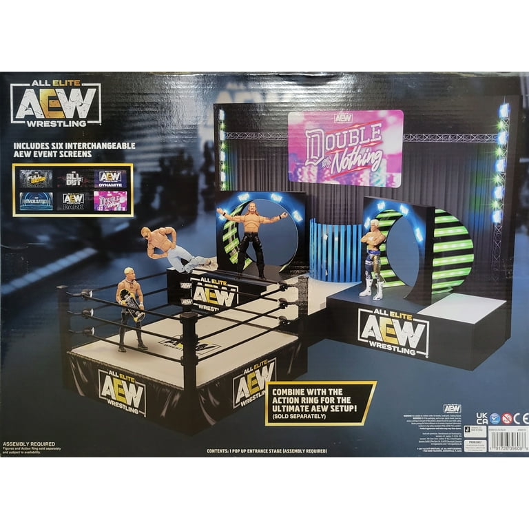 Jazwares AEW Pop-Up Entrance Stage - Wrestling Action Figure