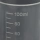 thumbnail image 3 of Vaso medidor graduado de plástico para pruebas de laboratorio, 50/100/150/200/250/500 ml. 100 ml, 3 of 9