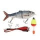 thumbnail image 2 of Señuelo Eléctrico, CEBO DE NATACIÓN MULTISTICULADO RECARGABLE CON LUZ LED PARA PESCA, NATACIÓN AUTOTICA REALISTA, EMISIÓN DE LUZ Verde Subacuática, 2 of 7