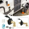 thumbnail image 5 of City Water Fill Inlet Flange With Brass Check Valves For Motorhomes Trailer Use, 5 of 13