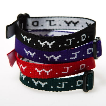 Adjule W J D Bracelets 12 Per Pkg Adjule W J D Bracelets 12 Per Pkg