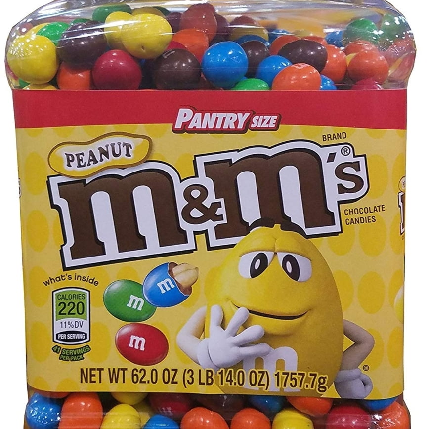 M&M's Peanut Patriotic Mix, Pantry Size Jar, 62oz – Five and Dime Sweets