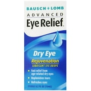 3 Pk Bausch & Lomb Advanced Eye Relief Rejuvenation Lubricant Eye Drops .50oz Ea