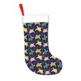 thumbnail image 2 of Balery Turtle Pattern Christmas Stockings with Initials, 18" Large Knit Christmas Stocking,Xmas Stocking for Kids, Holiday and Family Stocking, 2 of 7