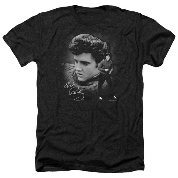 Elvis Presley - Sweater - Heather Short Sleeve Shirt - X-Large