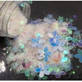 thumbnail image 2 of Lentejuelas de fantasía con purpurina mixta, pegamento de cristal DIY multicolor, accesorios de joyería UV, lentejuelas con purpurina para decoración de uñas, 2 of 4