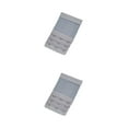 thumbnail image 3 of Wweixi Extension Strap Bra Extender Breathable 3 Rows 3 Hook Women Accessories Adjustable Lengthened Band Lingerie Intimates silver gray 2Set, 3 of 6
