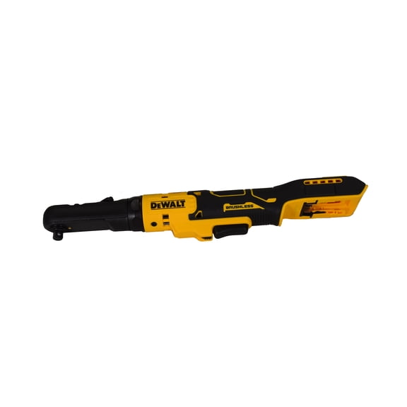 DEWALT 20V MAX XR Brushless 3/8 in and 1/2 in Sealed Head Cordless Ratchet (DCF510B) – 75 ft-lbs Torque, 300 RPM, Tool Only