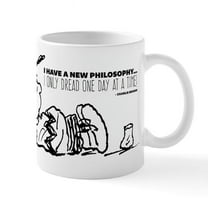CafePress - Charlie Brown Philosophy Mug - 11 oz Ceramic Mug - Novelty Coffee Tea Cup