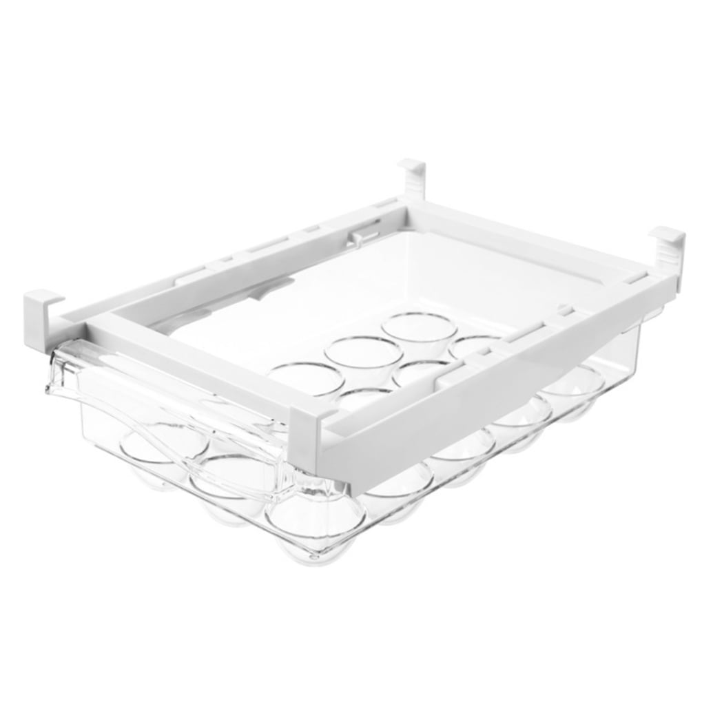 KHBUAB Egg Container for Refrigerator Durable Plastic Storage Box Assorted Color Egg Holder