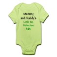 thumbnail image 1 of CafePress - Mommy & Daddy's Little Tax Deduction Infant Bodysu - Baby Light Bodysuit, 1 of 1