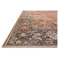 thumbnail image 6 of Loloi II Layla Printed Oriental Distressed Spice / Marine Area Rug, 6 of 7