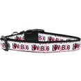 thumbnail image 1 of Love Bug Nylon Dog Collar Medium Narrow, 1 of 1