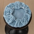 thumbnail image 4 of Gumesh 2-Pack Stool Covers Round, Elastic Bar Stool Covers Washable Stool Cushion Slipcover Stretchy Bar Chair Seat Cover for 12-14 Inch Chair, Blue, 4 of 6