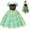 dress, variant on Girls Princess Costume Snow Party Cosplay Anna Fancy Dress with Accessories
