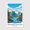 Travel 202, variant on Lake Arrowhead Travel Print Canvas Wall Art, Lake Arrowhead Wall Hanging Home decor Lake Arrowhead Canvas Art, California Art Canvas-1WN217