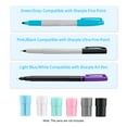 thumbnail image 4 of Yeacher 3PCS Pen Adapter Set Marker Holder Replacement for Sharpie Fine Point Markers/Ultra Fine Point, 4 of 6