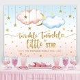 thumbnail image 2 of Twinkle Star Blue Pink Cloud Gender Reveal Backdrop, 2 of 5