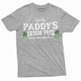 thumbnail image 6 of Men's St. Patrick's day T-shirt Paddy's Irish pub Saint Patricks shirt Clover shamrock Lucky Tee (Medium Military Green), 6 of 7