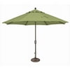 Simply Shade Catalina Octagon Push Button Tilt Umbrella in Bronze/Ginkgo