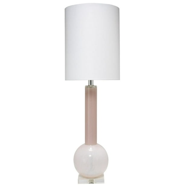 32 50 Pink And White Studio Table Lamp, Tall Thin Table Lights