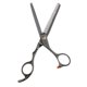 thumbnail image 2 of Acero Inoxidable Salon Black Professional Hair Cutting Thinning Shear Hairdressing Hair Styling Tool Set Soporte Para Reposa 6. Yinane  Tijeras de pelo de acero inoxidable, 2 of 8