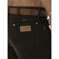 thumbnail image 4 of Wrangler Cowboy Cut Slimblack Chocolate - Mens Jeans  - 936Kcl, 4 of 4