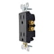 thumbnail image 2 of Contacto Dúplex Leviton Negro 10X3.2X3 Cm, 2 of 3